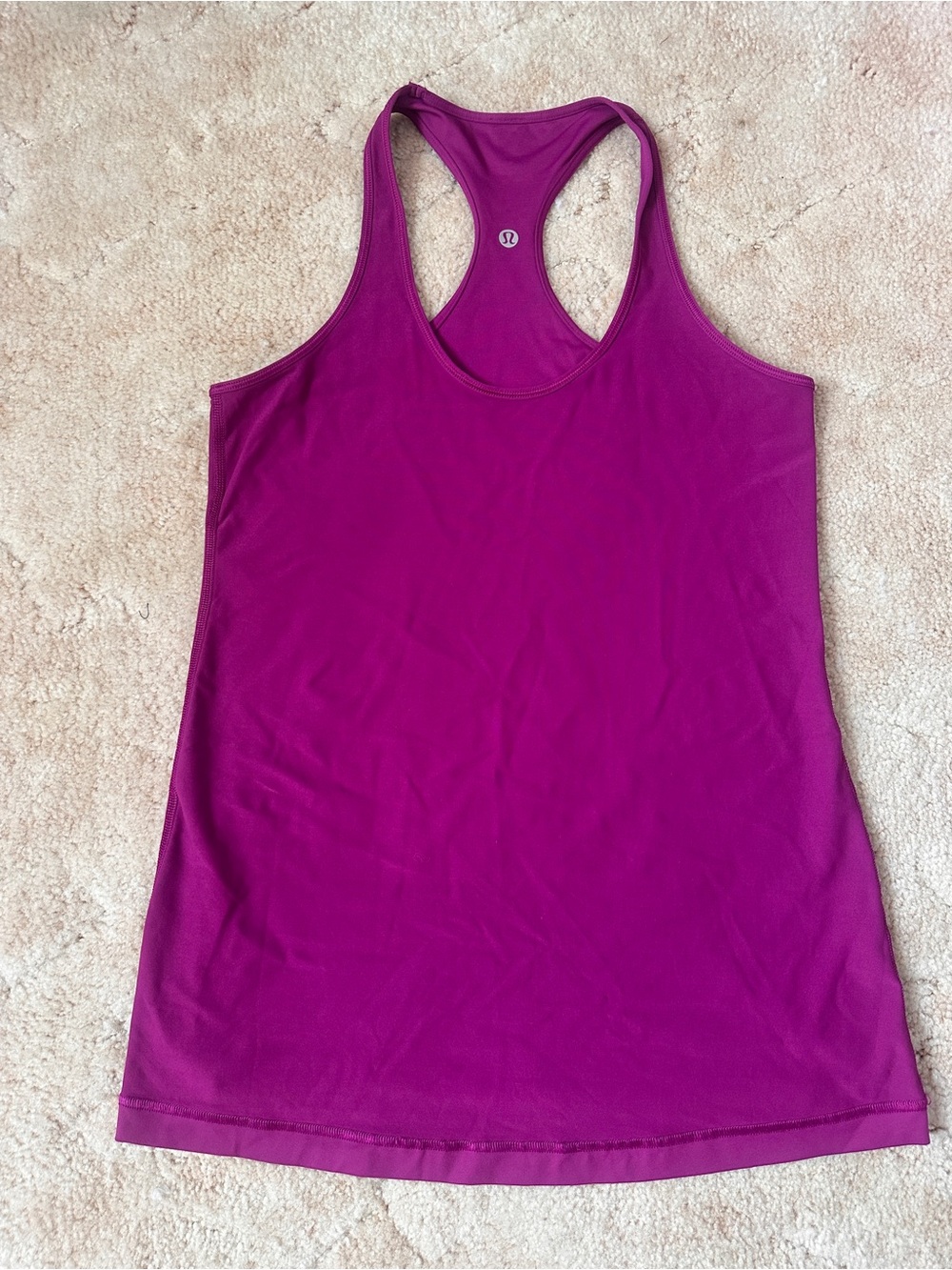 Lululemon athletica Magenta Racerback Tank Top